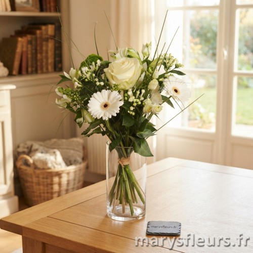 Bouquet de la fleuriste - Blanc